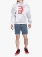 Neon Genesis Evangelion Asuka Sohryu Tie-Dye Hoodie