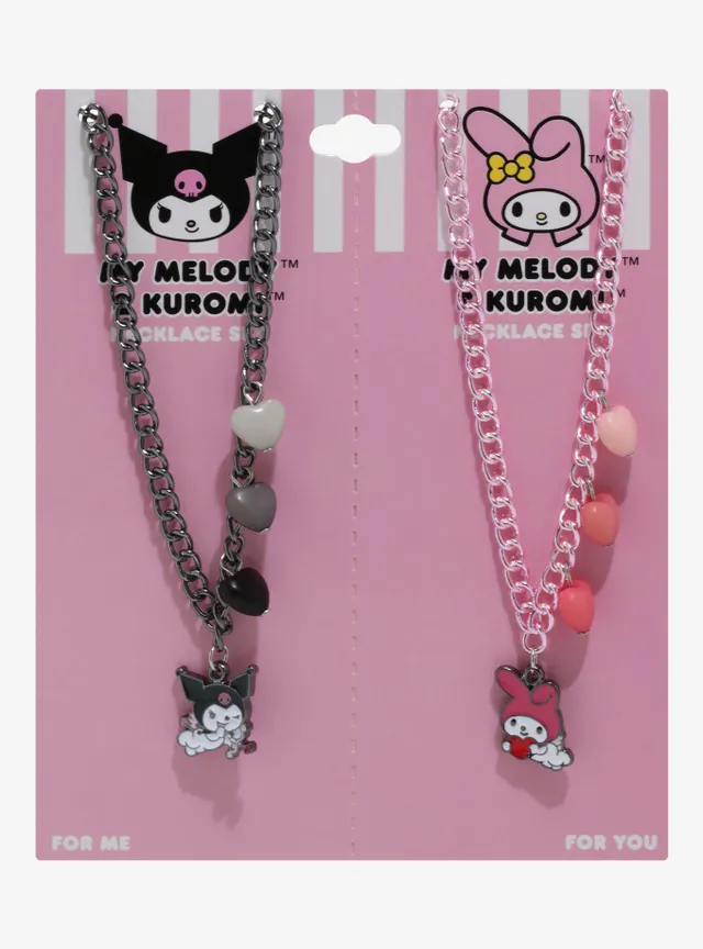 Hello Kitty and My Melody Bestie Necklace 2-Pack