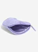 The Creme Shop Teddy Bag Plush Crescent Moon Cosmetic Bag