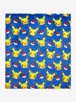 Pokémon Pikachu Plush and Blanket Set
