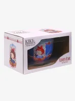 Studio Ghibli Kiki's Delivery Service Kiki & Jiji Portrait Ramen Bowl with Chopsticks