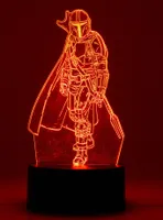 Star Wars The Mandalorian Mando LED Acrylic Light 