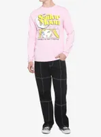 Sailor Moon Panel Pink Long-Sleeve T-Shirt