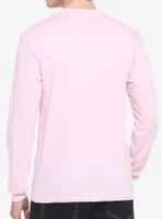 Sailor Moon Panel Pink Long-Sleeve T-Shirt