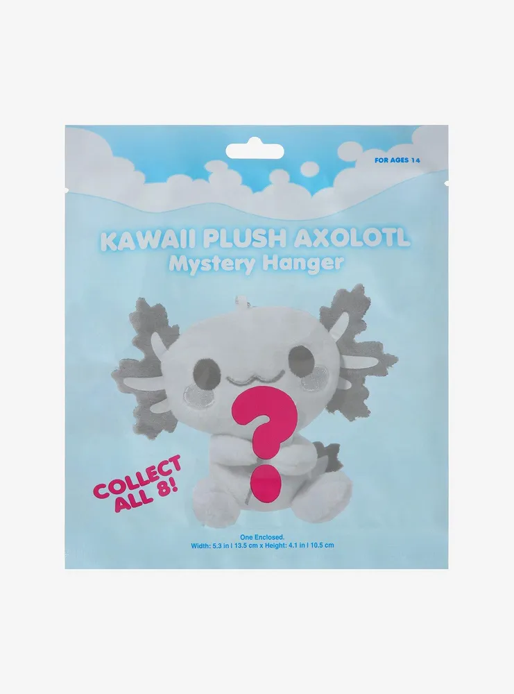 Kawaii Axolotl with Food Plush Blind Bag Keychain - BoxLunch Exclusive