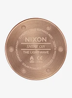 Nixon Light-Wave Light Pink Rose Gold Watch