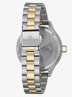 Nixon Optimist Silver Gold Watch