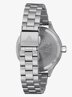 Nixon Optimist Silver Mother Of Pearl Watch