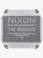Nixon Regulus Black Silver Watch