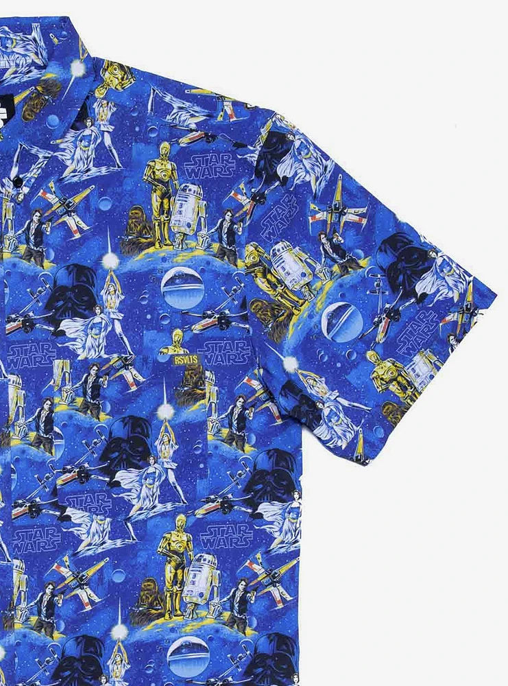 RSVLTS Star Wars "Luke Sleepwalker" KUNUFLEX Short Sleeve Shirt