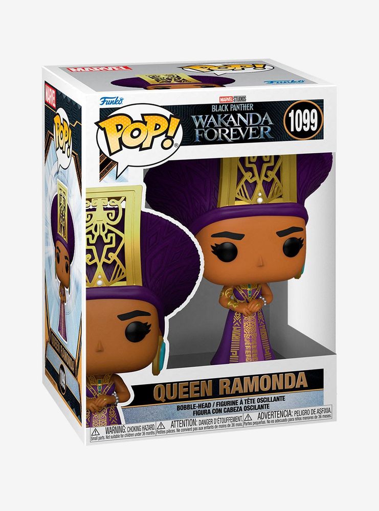 Funko Pop! Marvel Black Panther Wakanda Forever Queen Ramonda Vinyl Figure 