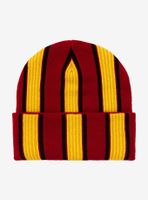 Harry Potter Gryffindor Striped Beanie - BoxLunch Exclusive
