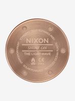 Nixon Light-Wave Light Pink Rose Gold Watch