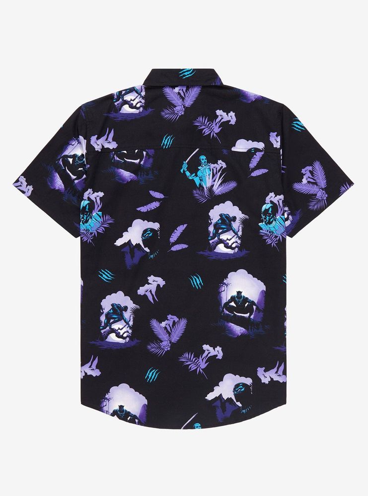 Marvel Black Panther T'Challa Scenic Woven Button-Up - BoxLunch Exclusive