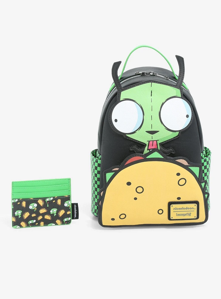 Loungefly Invader Zim GIR Taco Mini Backpack