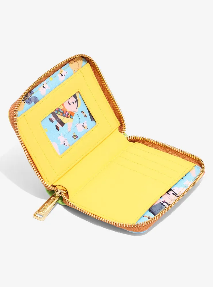 Loungefly Disney Pixar Up House & Characters Small Zip Wallet - BoxLunch Exclusive