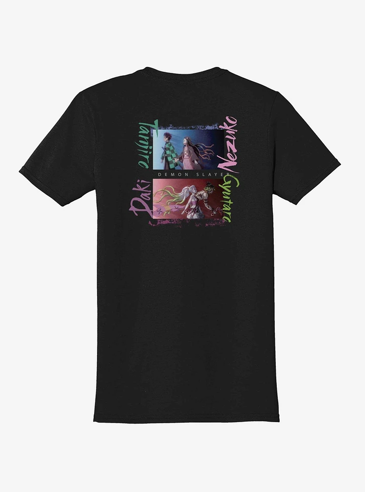 Demon Slayer: Kimetsu No Yaiba Siblings Double-Sided T-Shirt