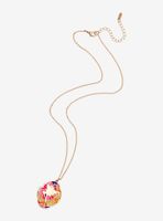 Pretty Guardian Sailor Moon Sailor Moon Silhouette Stained Glass Necklace - BoxLunch Exclusive