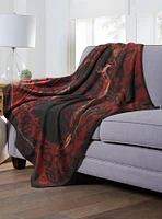 A Nightmare On Elm Street Freddy's Claw Throw Blanket