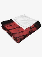 A Nightmare On Elm Street Freddy's Claw Throw Blanket