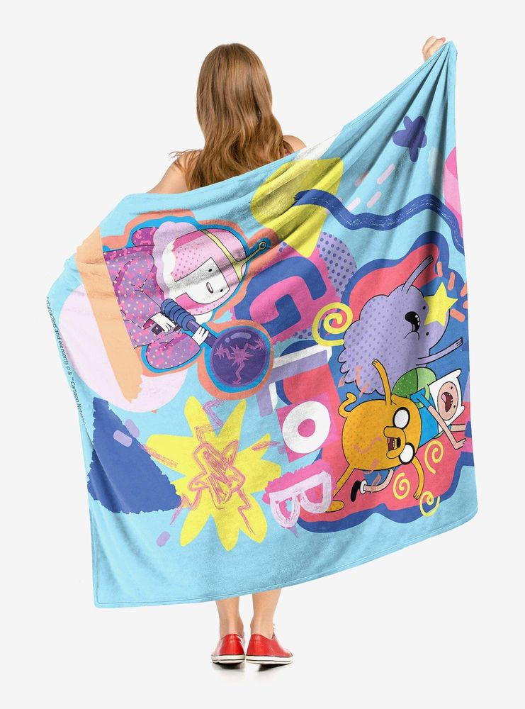 Adventure Time Glob Throw Blanket