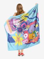 Adventure Time Glob Throw Blanket