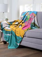 Adventure Time Magic Ride Throw Blanket