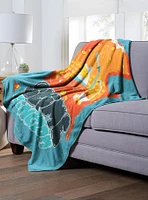 Adventure Time Slime Kingdom Throw Blanket