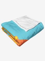 Adventure Time Slime Kingdom Throw Blanket