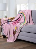 Adventure Time Candy People Unite Throw Blanket