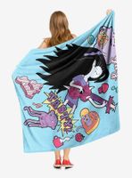 Adventure Time Tasty Tunes Throw Blanket