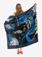 DC Comics Batman Anime Joker Throw Blanket