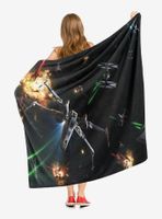 Star Wars Fighters Throw Blanket