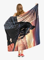 DC Comics Batman Knight Watch Throw Blanket