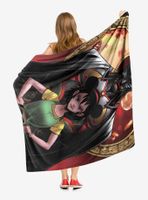 DC Comics Batman Lone Bat And Cub Throw Blanket