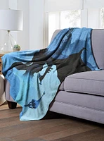 DC Comics Batman Mountain Of Madness Throw Blanket