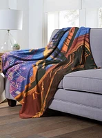 DC Comics Batman Time For Justice Throw Blanket