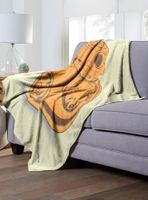 Star Wars Pumpkinfied Bb-8 Throw Blanket