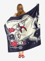 The Nightmare Before Christmas Terror Trio Throw Blanket