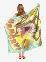 Looney Tunes Hangry Throw Blanket