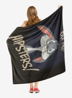 Looney Tunes Hipsters Throw Blanket