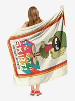 Looney Tunes Not A Skirt Throw Blanket