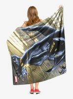 Marvel Black Panther Golden Touch Throw Blanket