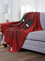 Marvel Deadpool Flourishing Deadpool Throw Blanket