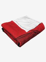 Marvel Deadpool Flourishing Deadpool Throw Blanket