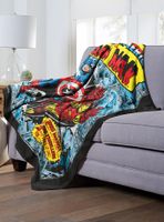 Marvel Future Fight Double Feature Throw Blanket