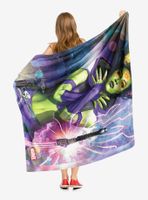 Marvel Guardians Of The Galaxy Beautiful Gamora Throw Blanket