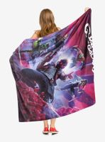 Marvel Guardians Of The Galaxy Guardian Gamers Throw Blanket