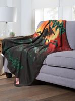 Marvel Guardians Of The Galaxy Space Rider Throw Blanket