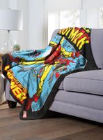 Marvel Iron Man Classic 70S Throw Blanket